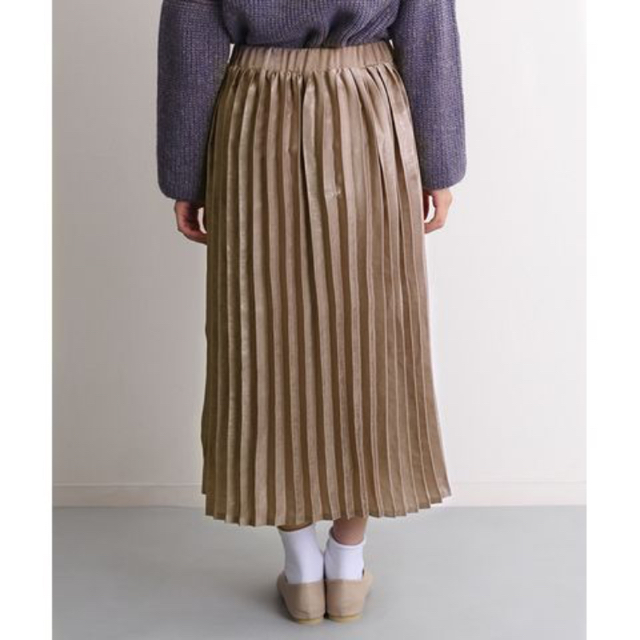 merlot(メルロー)のプリーツスカート レディースのスカート(ひざ丈スカート)の商品写真