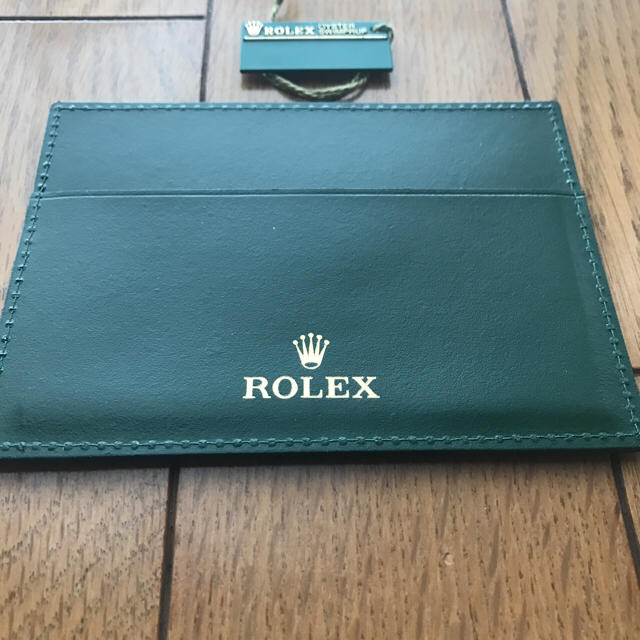 ROLEX - 【高級本革‼︎ 】ロレックス カードケース パスケースの通販 by ロレックス好き｜ロレックスならラクマ