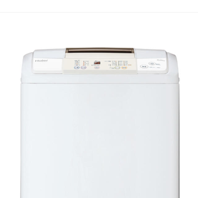 Haier(ハイアール)の全自動洗濯機 風乾燥機能付！ 6kg 中古 ハイアールJW-K60H 2014年 スマホ/家電/カメラの生活家電(洗濯機)の商品写真