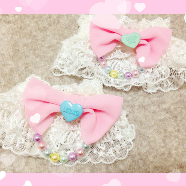 Angelic Pretty(アンジェリックプリティー)のAngelicPretty♡お袖止め レディースのアクセサリー(ブレスレット/バングル)の商品写真