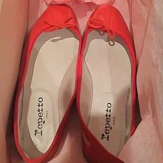 レペット(repetto)のレペット・オレンジ(バレエシューズ)