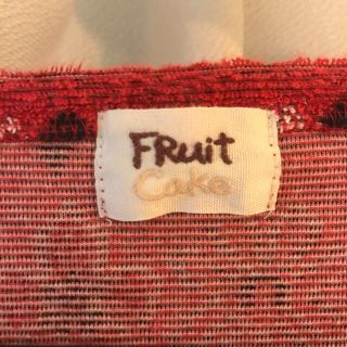 フルーツケイク(FRUIT CAKE)のCher フルーツケイク バンダナ柄チュニック 赤(ミニワンピース)