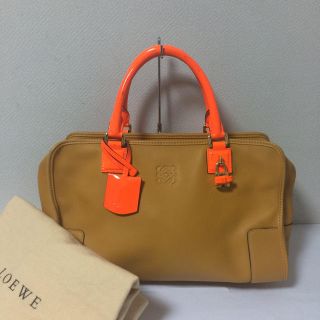 ロエベ(LOEWE)の2011年限定 ロエベ アマソナ ボストンバッグ バイカラー(ボストンバッグ)