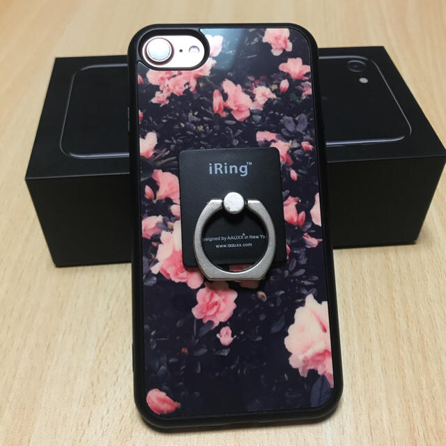 Iring付き かわいい ボタニカル風 おしゃれ Iphone7 ケース 花柄の通販 By Skr Mk ラクマ