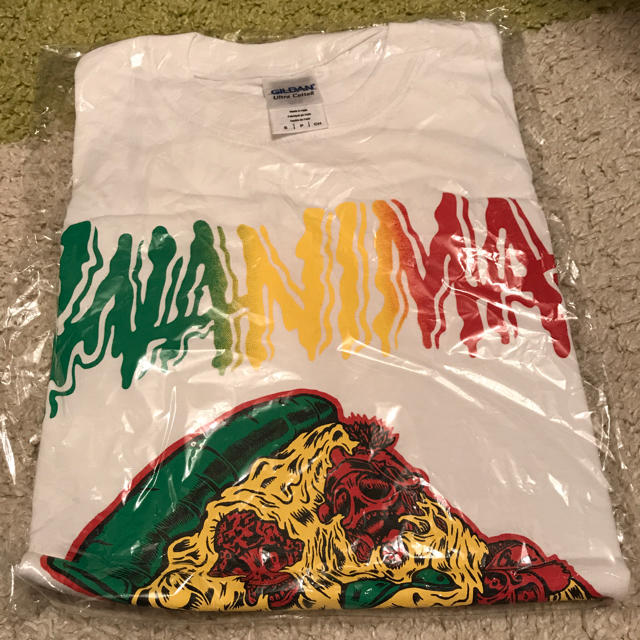 WANIMA(ワニマ)のWANIMA（ワニマ） ピザＴシャツ Sサイズ エンタメ/ホビーのタレントグッズ(ミュージシャン)の商品写真