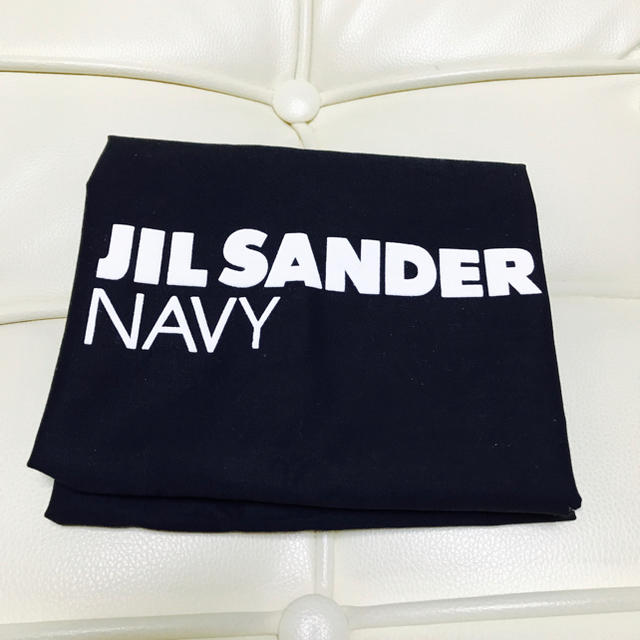 Jil Sander(ジルサンダー)の送料込  JIL SANDER NAVY 巾着袋 レディースのファッション小物(その他)の商品写真