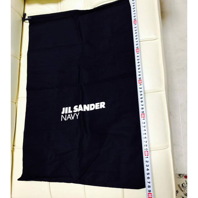 Jil Sander(ジルサンダー)の送料込  JIL SANDER NAVY 巾着袋 レディースのファッション小物(その他)の商品写真