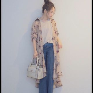 フィフス(fifth)の新品タグ付き♡フィフス♡フラワーフィッシュテールシャツワンピ田中里奈、田中亜希子(ひざ丈ワンピース)