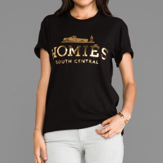 セレブ愛用❤️ HOMIES Ｔシャツ S ブラック エルメス セリーヌ 好きに(Tシャツ(半袖/袖なし))