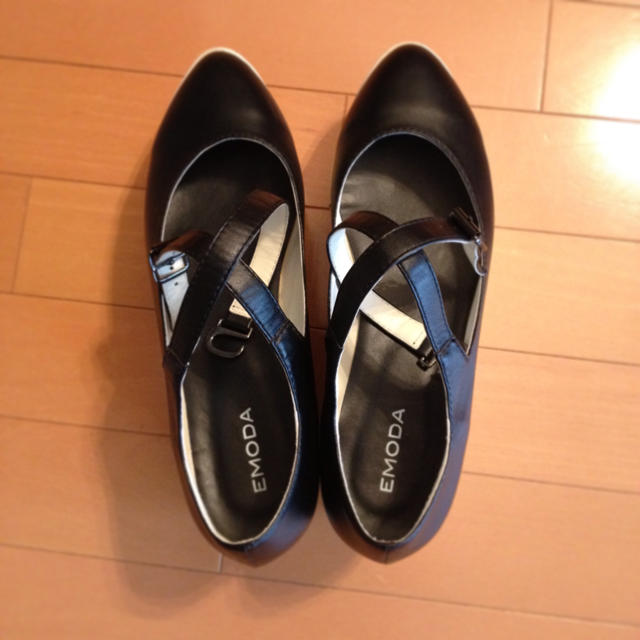 EMODA(エモダ)の♡EMODA バルキーアンクルマーク♡ レディースの靴/シューズ(ハイヒール/パンプス)の商品写真