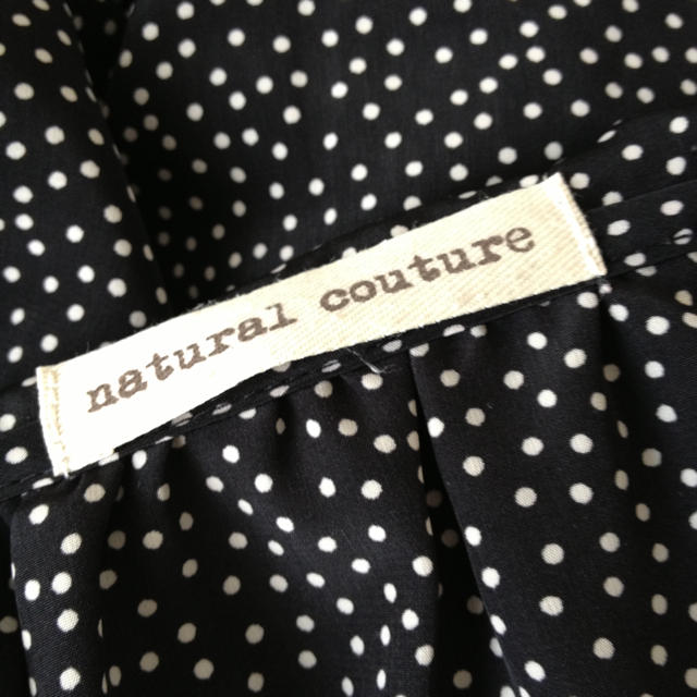 natural couture(ナチュラルクチュール)のナチュラルクチュール＊ドットワンピース レディースのワンピース(ひざ丈ワンピース)の商品写真