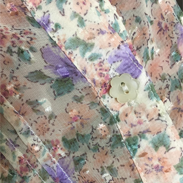 OLIVEdesOLIVE(オリーブデオリーブ)の花柄シフォンブラウス レディースのトップス(シャツ/ブラウス(半袖/袖なし))の商品写真