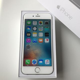 アップル(Apple)のiPhone6 64g シルバー(スマートフォン本体)