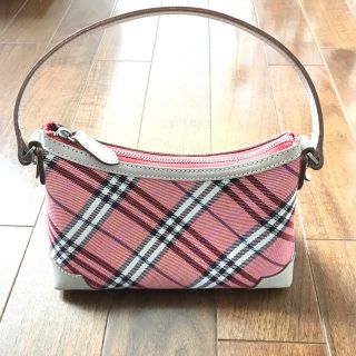 バーバリー(BURBERRY)の【希少】バーバリー ブルーレーベル ハンドバッグ (ハンドバッグ)