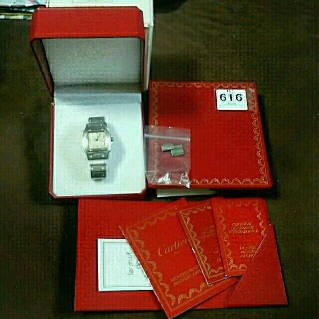 人気提案 Cartier - 最終お値下げ☆確実正規品☆格安サントスガルベLMメンズ 腕時計 人気提案 Cartier - 最終お値下げ☆確実正規品☆格安サントスガルベLMメンズ 腕時計