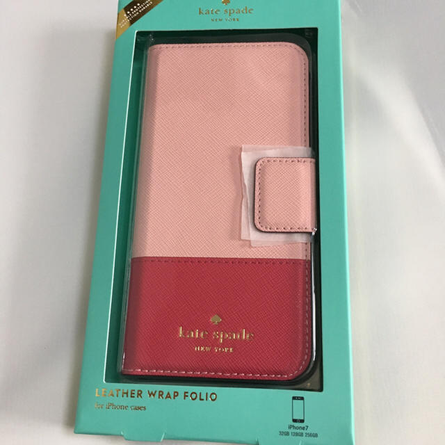 新品レア★kate spade 手帳型iPhone7ケース