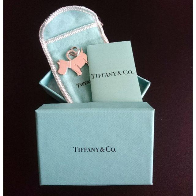 Tiffany & Co.(ティファニー)のティファニー／TIFFANY　スコッティドッグタグチャーム☆箱・説明書付き レディースのファッション小物(キーホルダー)の商品写真