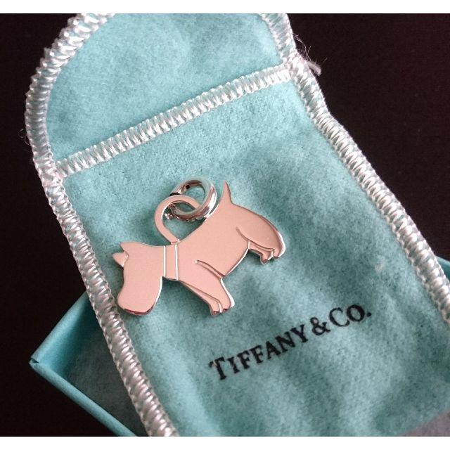 Tiffany & Co.(ティファニー)のティファニー／TIFFANY　スコッティドッグタグチャーム☆箱・説明書付き レディースのファッション小物(キーホルダー)の商品写真