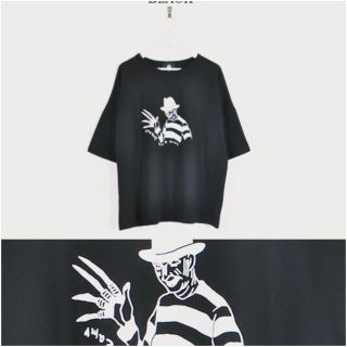 ファンキーフルーツ(FUNKY FRUIT)の【Drug Honey】❤期間限定セール❤ゆるホラー殺戮者ドロップショルダー(Tシャツ(半袖/袖なし))