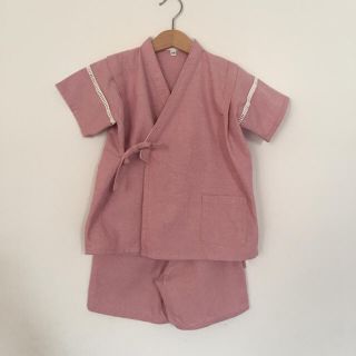 Muji 無印良品 ピンク 子供 甚平 浴衣 男の子 の通販 2点 Muji 無印良品 のキッズ ベビー マタニティを買うならラクマ