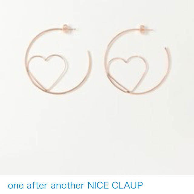 one after another NICE CLAUP(ワンアフターアナザーナイスクラップ)のNICE CLAUP レディースのアクセサリー(ピアス)の商品写真