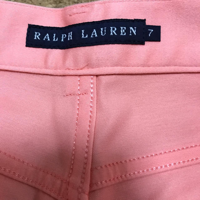 POLO RALPH LAUREN(ポロラルフローレン)のラルフローレン オレンジ パンツ レディースのパンツ(カジュアルパンツ)の商品写真