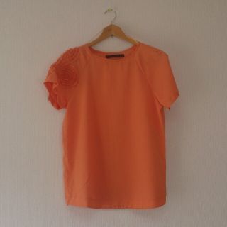 ザラ(ZARA)のZARA トップス(カットソー(半袖/袖なし))