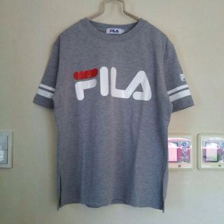 フィラ(FILA)のアルパカ様専用♡新品♡FILA♡Tシャツ♡グレー(Tシャツ(半袖/袖なし))