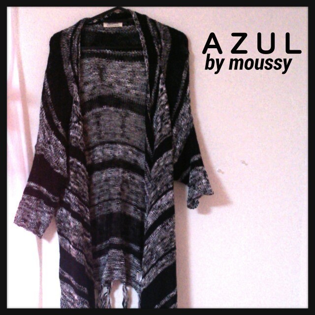 AZUL by moussy(アズールバイマウジー)のＡＺＵＬ カーディガン レディースのトップス(カーディガン)の商品写真