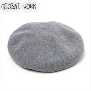 グローバルワーク(GLOBAL WORK)のGLOBAL WORK ブークレベレー帽(ハンチング/ベレー帽)