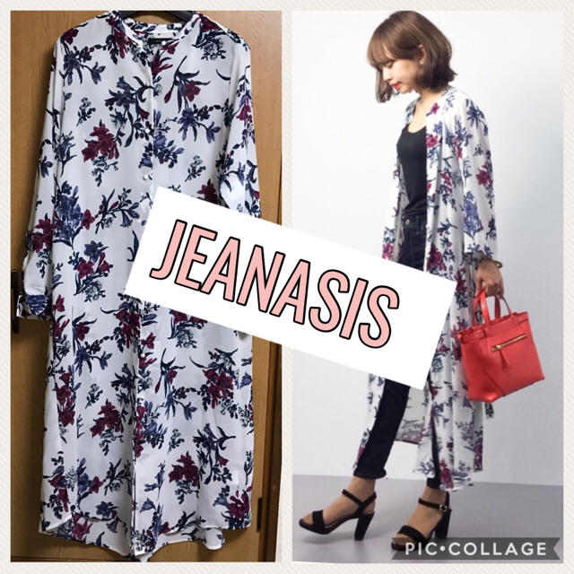 JEANASIS(ジーナシス)の未使用＊シャツワンピース レディースのトップス(シャツ/ブラウス(長袖/七分))の商品写真