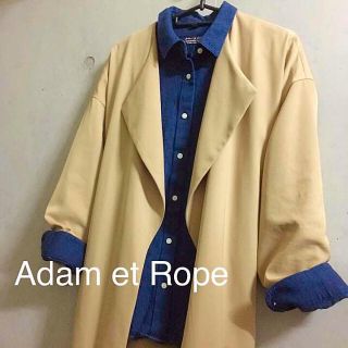 アダムエロぺ(Adam et Rope')のアダムエロペ デニムシャツ(シャツ/ブラウス(長袖/七分))