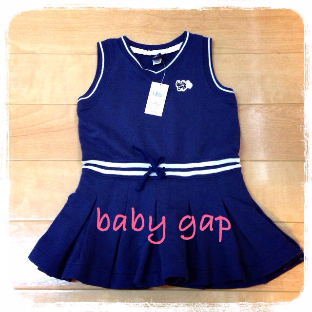 GAP(ギャップ)の♡gap♡チア風ワンピ キッズ/ベビー/マタニティのキッズ服女の子用(90cm~)(その他)の商品写真