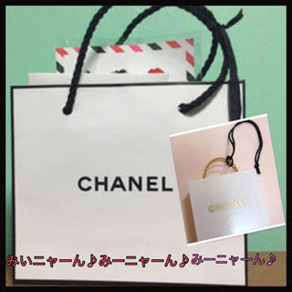 シャネル(CHANEL)のCHANEL非売品ショップ袋チャーム♥(バッグチャーム)