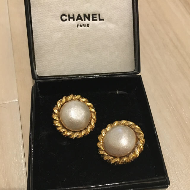 CHANEL - 【正規品】CHANEL イヤリング シャネル ピアス ヴィンテージ ゴールドの通販 by mica's shop｜シャネルならラクマ