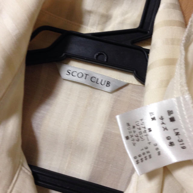 SCOT CLUB(スコットクラブ)の処分！スコットクラブ  透け感ロングシャツ  レディースのトップス(シャツ/ブラウス(長袖/七分))の商品写真