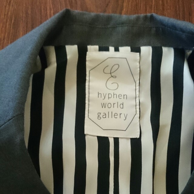E hyphen world gallery(イーハイフンワールドギャラリー)のコクーンジャケット レディースのジャケット/アウター(テーラードジャケット)の商品写真