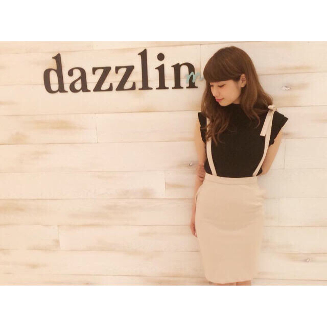 dazzlin(ダズリン)のdazzlin♡リボンサス付きスカート レディースのスカート(ひざ丈スカート)の商品写真