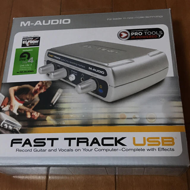 新品M-AUDIO FAST TRACK USB オーディオインターフェース  楽器のDTM/DAW(オーディオインターフェイス)の商品写真