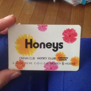 ハニーズ(HONEYS)のハニーズ ポイントカード(その他)