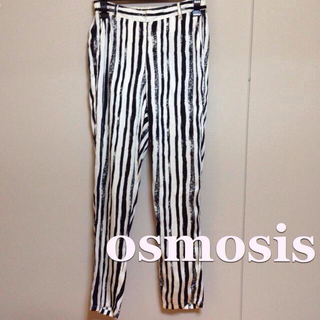 オズモーシス(OSMOSIS)のosmosis/ストライプPT(カジュアルパンツ)