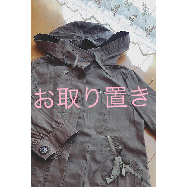 Barbie(バービー)のお取り置き♡o｡+..:*♡o｡150 Barbieコート キッズ/ベビー/マタニティのキッズ服女の子用(90cm~)(コート)の商品写真