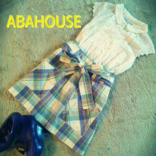 アバハウス(ABAHOUSE)のアバハウス チェックスカート☆(ミニスカート)