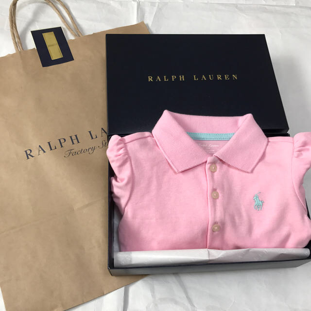 Ralph Lauren(ラルフローレン)のみーmama様専用ギフト☆新作ラルフローレン ペプラムショート キッズ/ベビー/マタニティのキッズ服女の子用(90cm~)(ワンピース)の商品写真