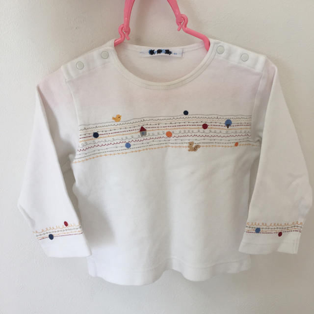 familiar(ファミリア)のファミリア☆長袖 キッズ/ベビー/マタニティのキッズ服女の子用(90cm~)(Tシャツ/カットソー)の商品写真