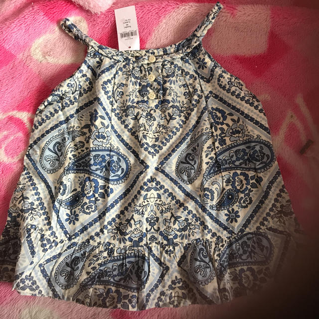 GAP(ギャップ)の新品☆GAPキャミワンピ95㎝ キッズ/ベビー/マタニティのキッズ服女の子用(90cm~)(ワンピース)の商品写真