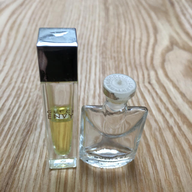 Gucci(グッチ)のグッチ GUCCI ENVY香水 3ml ブルガリpour Homme 4ml コスメ/美容の香水(香水(女性用))の商品写真