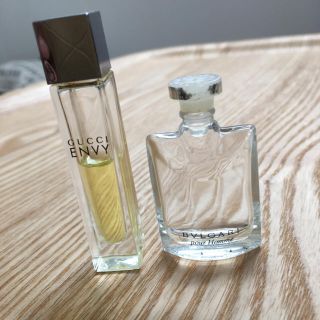 グッチ(Gucci)のグッチ GUCCI ENVY香水 3ml ブルガリpour Homme 4ml(香水(女性用))