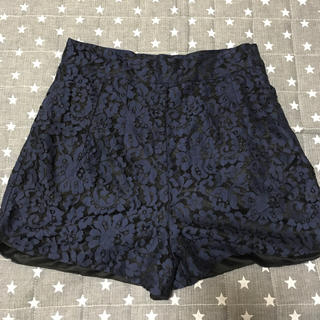 ザラ(ZARA)のザラZARAレースショートパンツL(ショートパンツ)