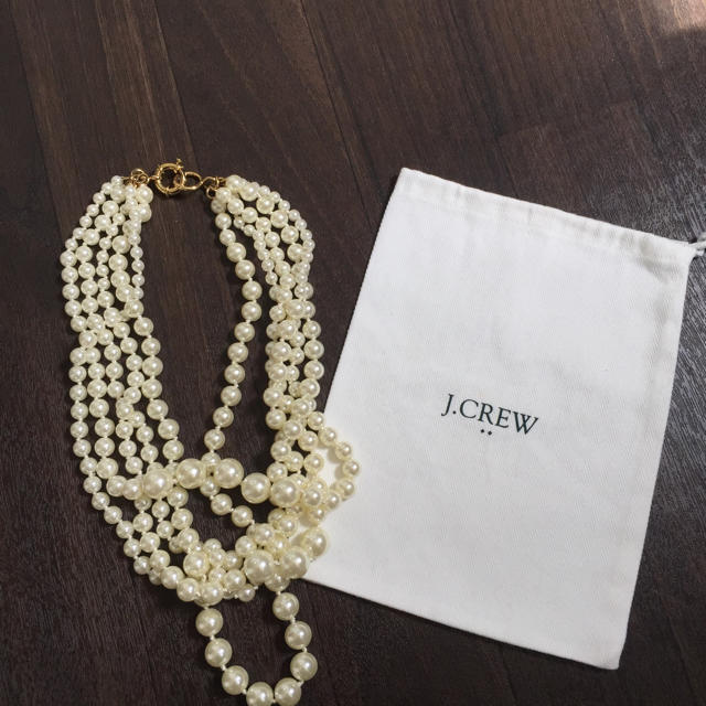 J.Crew(ジェイクルー)のJクルー 5連パールネックレス レディースのアクセサリー(ネックレス)の商品写真